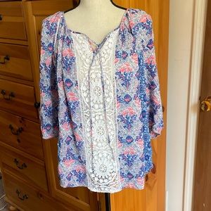 1X, boho top